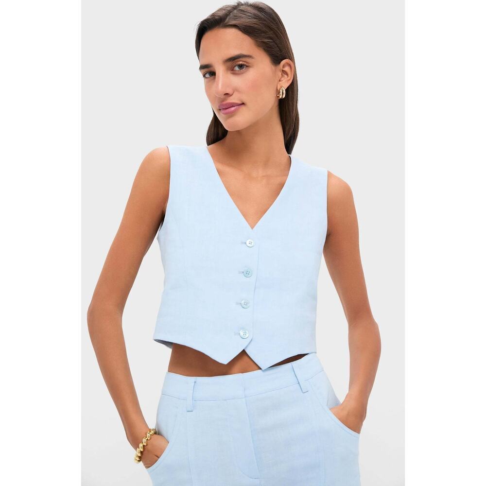 TWP Ice Melt Kikis Vest Size S NWT Retail $395 Tuckernuck